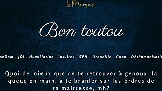Bon Toutou - French Audio Porn JOI With Femdom Humiliation.