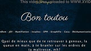 Bon Toutou - French Audio Porn JOI With Femdom Humiliation.