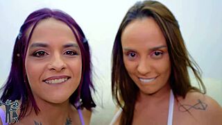 I toured Europe with Barbara Alves and we tormented a horny gringo on the street