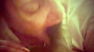 Sloppy Ball Licking on Big Black Cock Unleashed