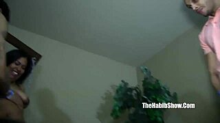 dominican amateurs donny sins and leona banks rip clothes for monster cock fuck fest