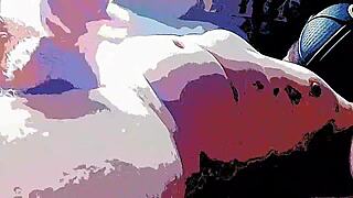 Wow, Bad Wolf28 goes wild with outdoor handjob massage!