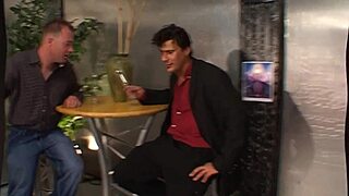 Teen 18+ brunette enjoys anal in wild threesome pounding