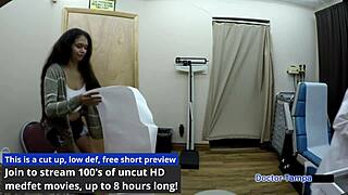 What’s up with Dr. Tampa during Angel Santana’s first gyno exam in the hospital?