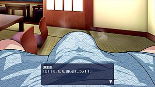 i was forced into a shared room and got a blowjob in this hentai anime