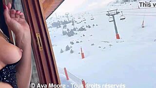 Quick Intense Baise with Huge Facial for New Year