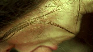 Hey, my horny stepsister just filled her mouth with my cum after some ball licking 😏