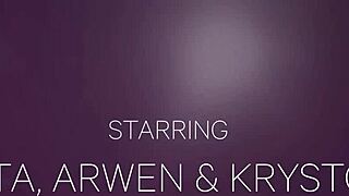 Intense Emotions In Threesome Rimjob Orgy