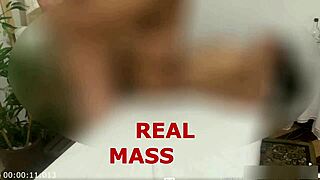 Hidden camera catches gorgeous girl in tantric massage session.