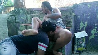 los mas calientes en la calle con anal y ass licking! 🔥