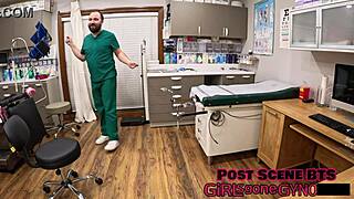 Swimmers get a sports physical with Alix Avery in a backstage session