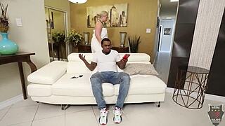 mz dani fucks her sis boyfriend rome major in doggystyle. big tits alert!