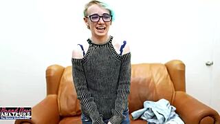 i watched that exotic nerdy coed raven get her wet pussy fingered and ass fucked hard