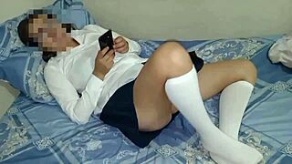 Latina Alumna Creampies Pussy After Cunilingus With Padrastro In Amateur Video