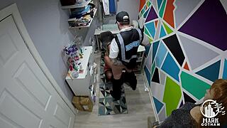 Maisie Lewis Caught Stealing, Punished with Big Tits Roleplay