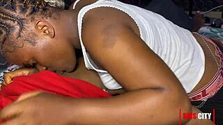 In the early morning, she bent over for hardcore sex with her husband, her shaved pussy wet and ready.