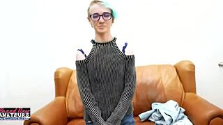 i watched that exotic nerdy coed raven get her wet pussy fingered and ass fucked hard