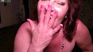 Dawnskye1962 in black lingerie teases with fake butt tattoo till orgasm hits. Curvy body drives everyone wild with dirty talk.