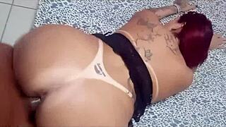 Milf friend sneaks cock into buddy’s husband with disguise