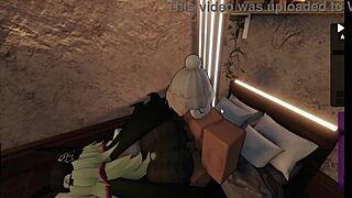 hot girl fucked through ripped jeans by big cock