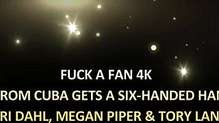 Lucky Horny Fan Intensely Reams Tory Lane Megan in Doggystyle