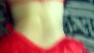 latina meets guy at costume party, bends over for doggystyle blowjob and sucking