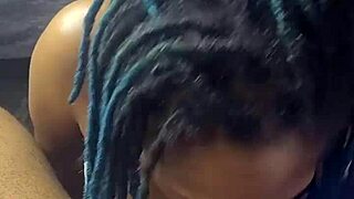 Lalola klitz deepthroats monster cock like a queen!