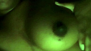 Feeling Good Licking Nipples At Night