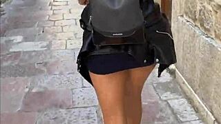 Wow! Public Flashing and Raw Sex in a Tourist Hotspot!