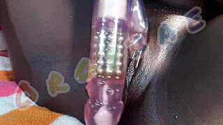 Ebony Bitches Team Up On Bar Man