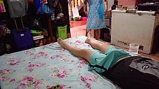 damn, stepmom caught me jerking and offered her wet pussy to bang... that round ass, swallow it, bitch! 😍