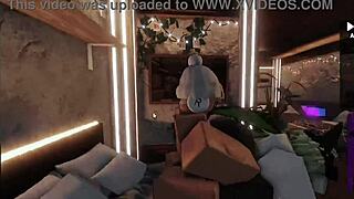 hot girl fucked through ripped jeans by big cock