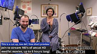 Patient's Pussy Blasted by Doctor in Roleplay