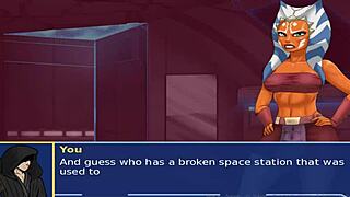 I's the master, training these sexy whores in Star Wars style, part three.