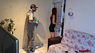 casada tricks and teases naughty plumber in secret