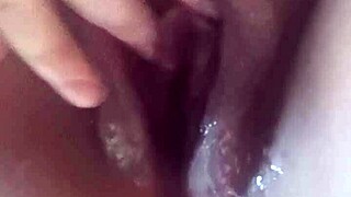 Morning Fuck After Creampie With Dildo In Wet Pussy During German Web Chat Solo Session.