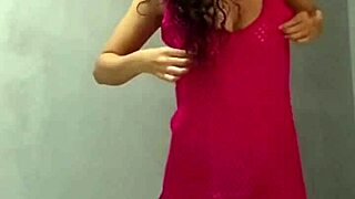 colombian model with big tits shows off outdoors