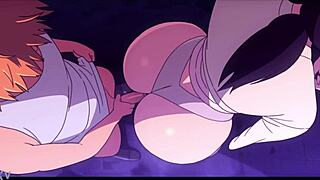 Chained Man Bound Tight for Uncensored Blowjob and Big Ass Action