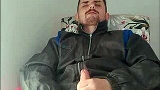 Saymon thrusts his sweet dick into the brunette during striptease compilation