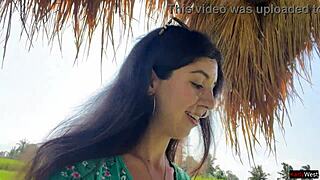 wow, public cumwalk in cafe with sperm on face eating pasta carbonara!