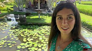 wow, public cumwalk in cafe with sperm on face eating pasta carbonara!