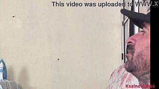 risky masturbation session for the maid with that fetish vibe