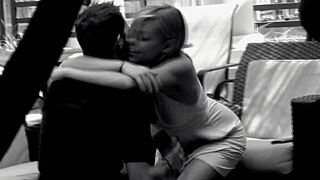 Nicole ray cums hard on husband cock after marriage