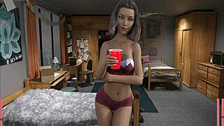 Lesbian Superhero Licks Shaved Pussy In Episode 3