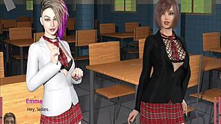 Lesbian Superhero Licks Shaved Pussy In Episode 3