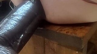 i got huge dildos on my fuckin machine and it fucked my ass so hard