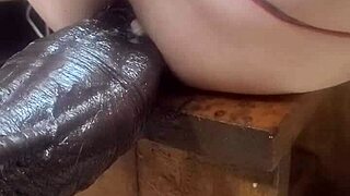 i got huge dildos on my fuckin machine and it fucked my ass so hard