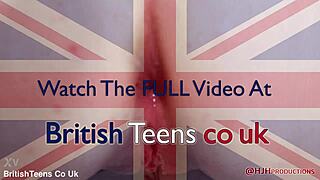 yo, this british 18 year old’s first anal is wild stuff