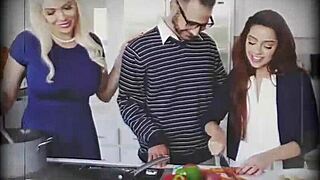 bianca burke and alexis tae in foster sex tape with inappropriate bedroom action. bent over doggystyle with uncle is wild! 😏