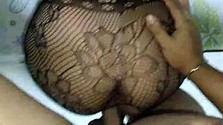Slamming My Wife’s Pussy Hard in Her Sexy Bodystocking from Past Lovers
